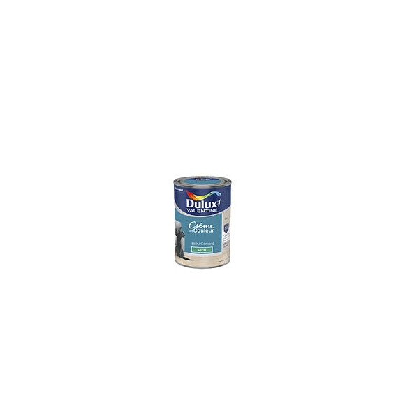 Peinture Crème de Couleur - Bleu Canard - Satin - 125L