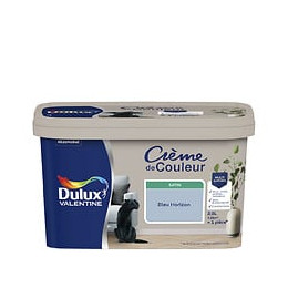 Peinture Crème de Couleur - Bleu Horizon - Satin - 25L