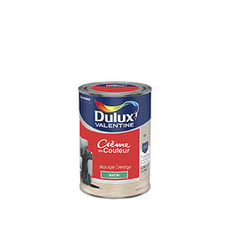 Peinture Crème de Couleur - Rouge Design - Satin - 125L