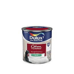 Peinture Crème de Couleur - Rouge Glamour - Satin - 05L