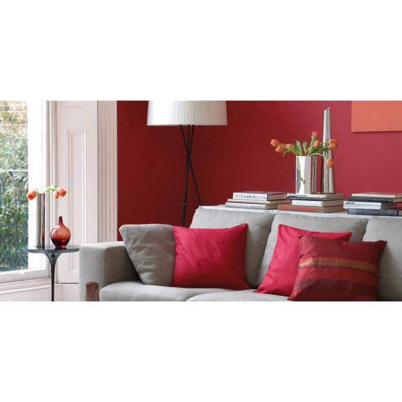 Peinture Crème de Couleur - Rouge Madras - Satin - 05L