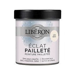 Peinture L'eclat paillete Gris perle Pot 0.5l