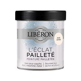 Peinture L'eclat paillete Rose givre Pot 0.5l