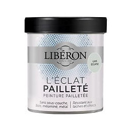 Peinture L'eclat paillete Gris eclipse Pot 0.5l