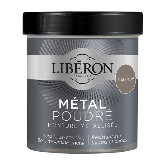 Peinture Le Metal Poudre Aluminium Pot 0.5l