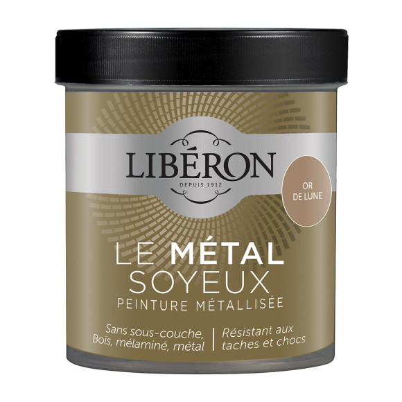 Peinture Le Metal Soyeux Or lune Pot 0.5l