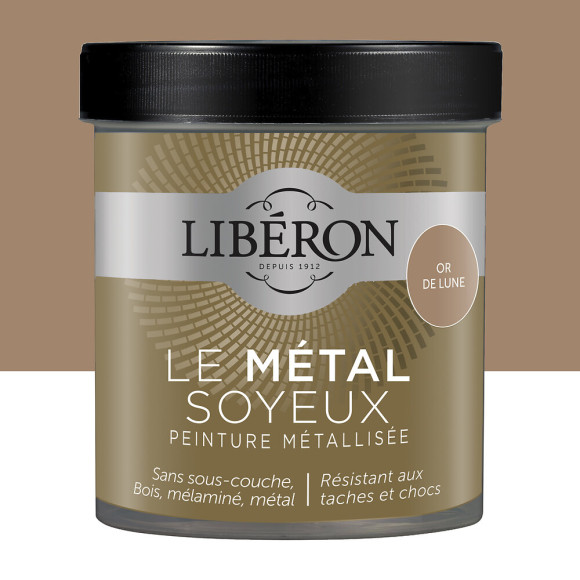 Peinture Le Metal Soyeux Or lune Pot 0.5l