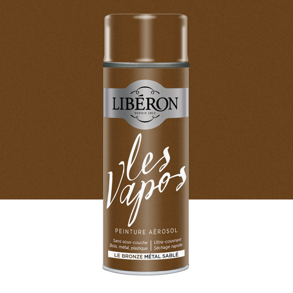 Peinture Les Vapos Sable Le bronze Aerosol 400ml