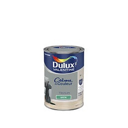 Peinture Crème de Couleur - Titanium - Satin - 125L