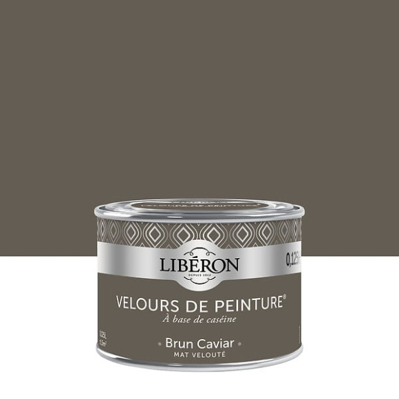 Velours de peinture - Brun caviar - Mat - 125ml