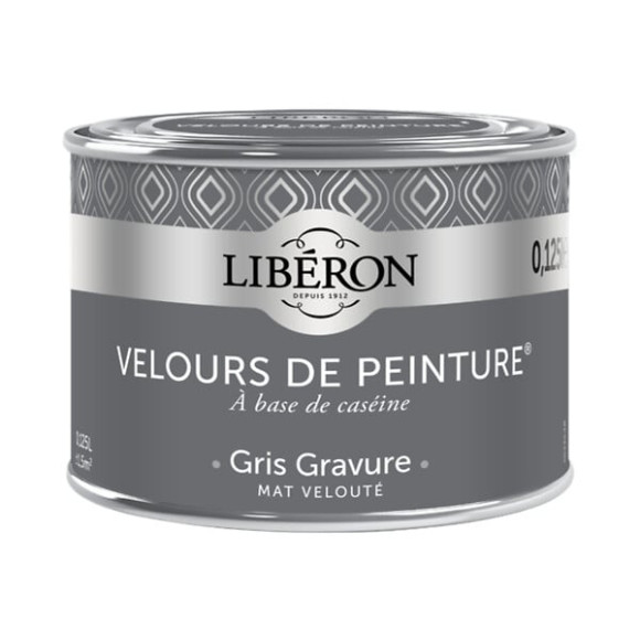 Velours de peinture - Gris gravure - Mat - 125ml