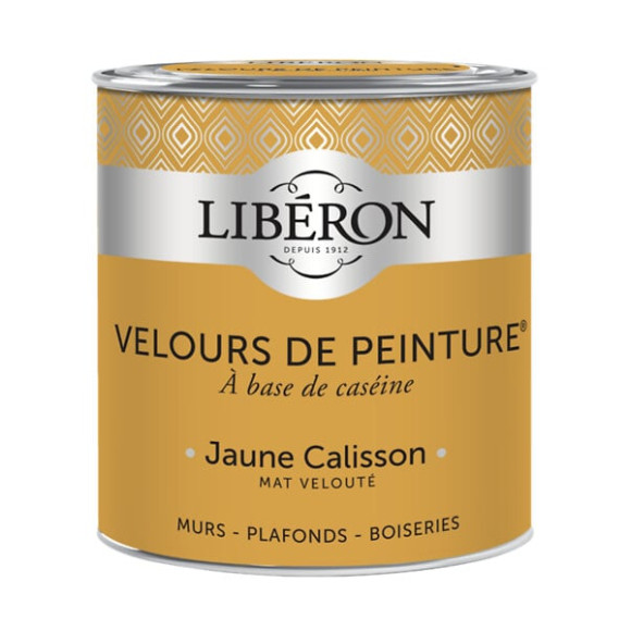 Velours de peinture - Jaune calisson - Mat - 05L