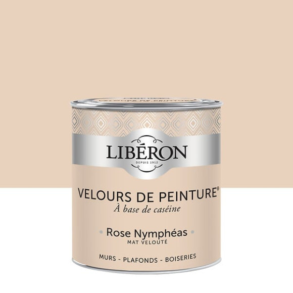 Velours de peinture - Rose nymphéas - Mat - 05L