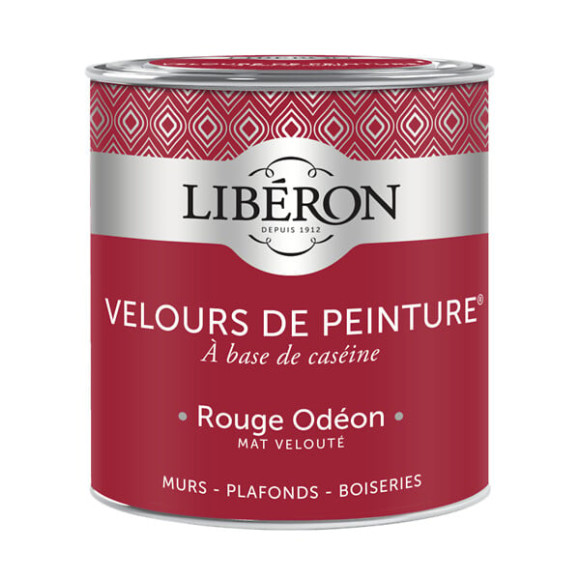 Velours de peinture - Rouge odéon - Mat - 05L