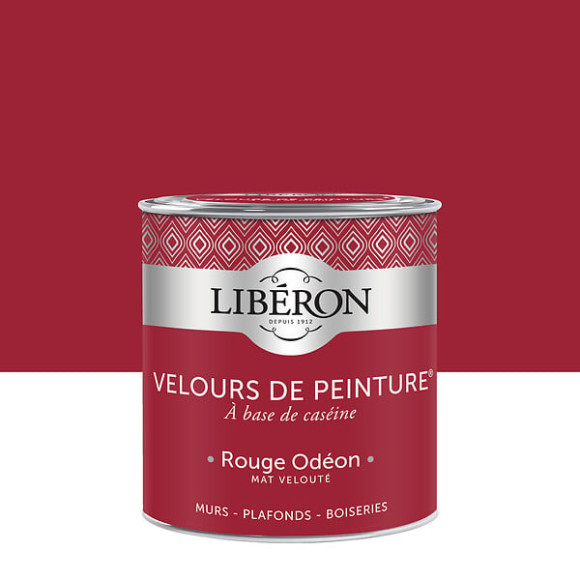 Velours de peinture - Rouge odéon - Mat - 05L