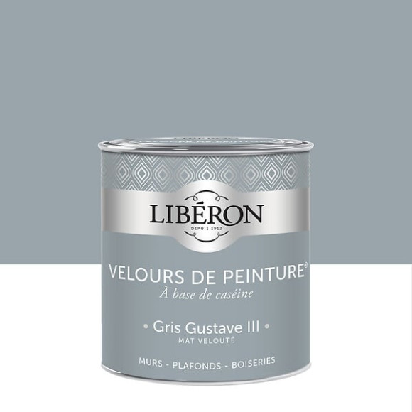 Velours de peinture - Gris gustave - Mat - 05L