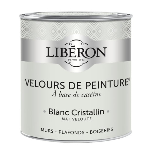 Velours de peinture - Blanc cristallin - Mat - 05L