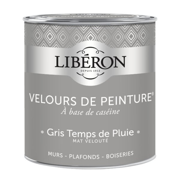 Velours de peinture - Gris temps de pluie - Mat - 05L