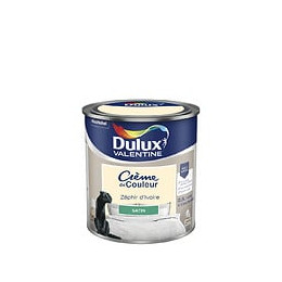 Peinture Crème de Couleur - Zéphir d'Ivoire - Satin - 05L