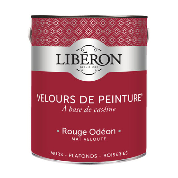 Velours de peinture - Rouge odeon - Mat - 25L