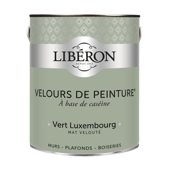 Velours de peinture - Vert Luxembourg - Mat - 25L