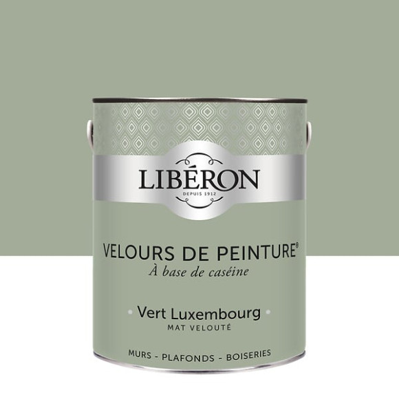 Velours de peinture - Vert Luxembourg - Mat - 25L