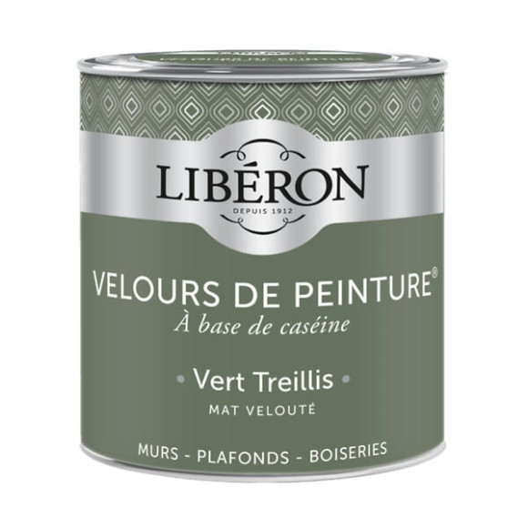 Velours de peinture - Vert treillis - Mat - 05L