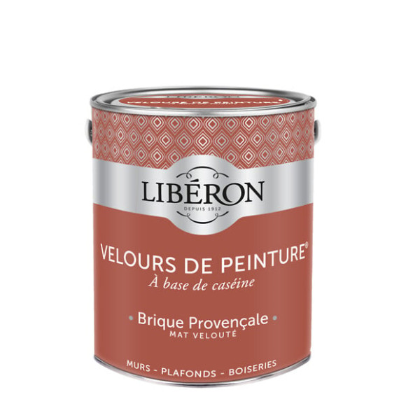 Velours de peinture - Brique provençale - Mat - 25L