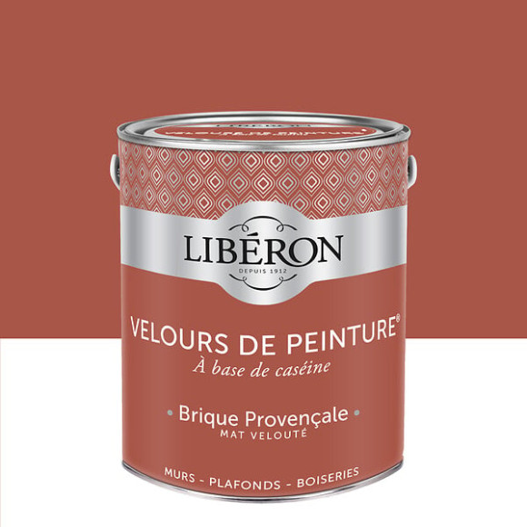 Velours de peinture - Brique provençale - Mat - 25L