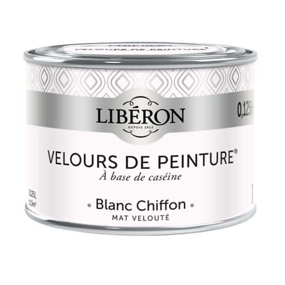 Velours de peinture - Blanc chiffon - Mat - 125ml