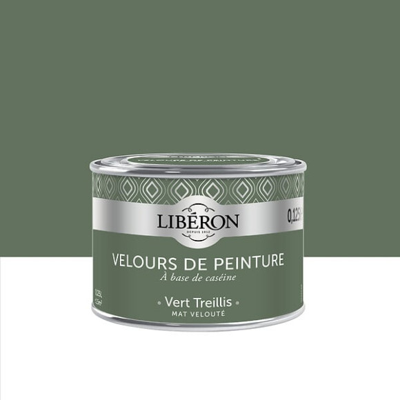 Velours de peinture - Vert treillis - Mat - 125ml