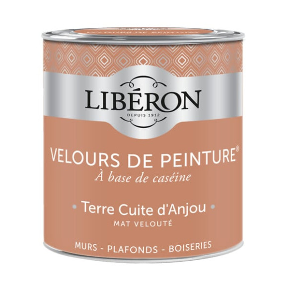 Velours de peinture - Terre cuite d'Anjou - Mat - 05L