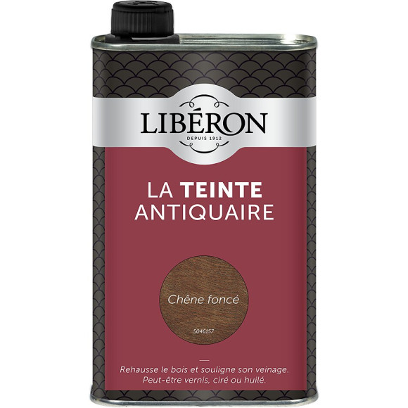 Teinte antiquaire bois durs Chêne fonce Bidon 0.5l