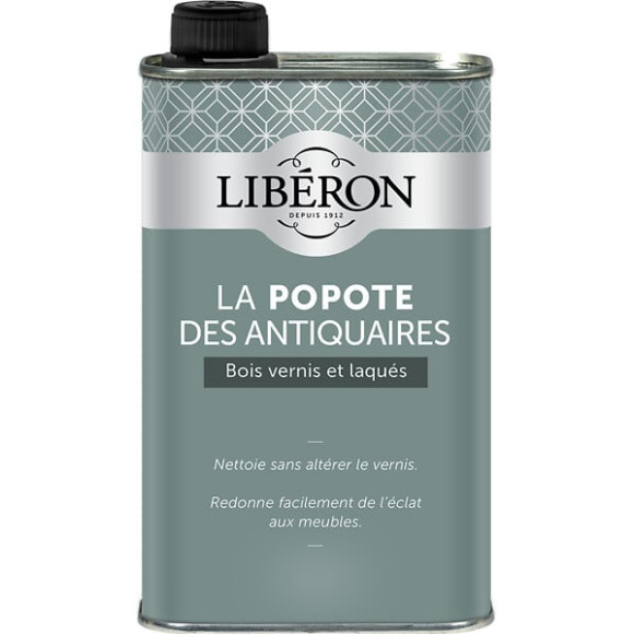 Popote d'entretien bois vernis et laques Bidon 0.5l