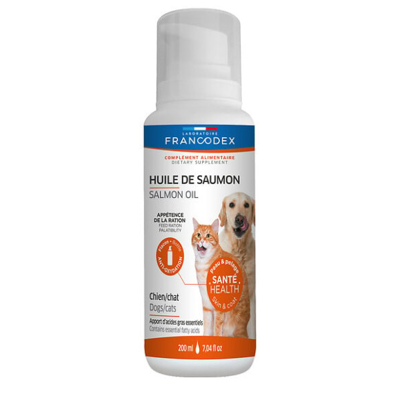 HUILE DE SAUMON CHIEN CHAT 200 ML