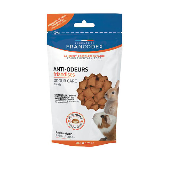 FRIANDISES ANTI-ODEUR RONGEUR 50G