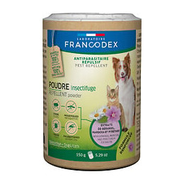 POUDRE ANTIPARASITAIRE REPULSIVE CHIEN & CHAT 150g