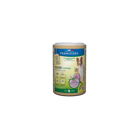 POUDRE ANTIPARASITAIRE REPULSIVE CHIEN & CHAT 150g