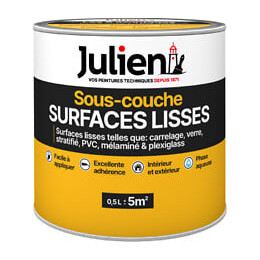 Sous-couche surfaces lisses mat blanc Julien 0.5L