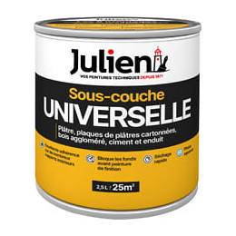 Sous-couche universelle mat blanc Julien 2.5L