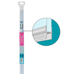 Joint porte douche doubles lèvres de 5 à  8mmx1m