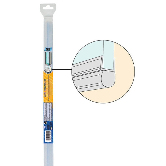 Joint porte douche tubulaire de 5 à  8mm