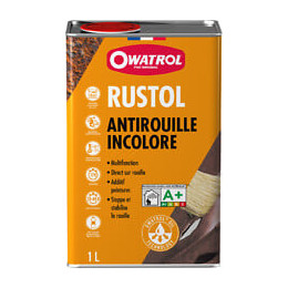 Antirouille incolore 1L RUSTOL-OWATROL