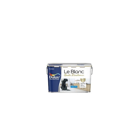 Peinture Le Blanc Haute Résistance Dulux Valentine Mat 2.5L