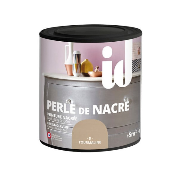 Peinture nacree Perle de nacre meuble Tourmaline 500ml