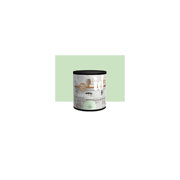 Peinture poudrée Charme - Tilleul - Mat - 500ml