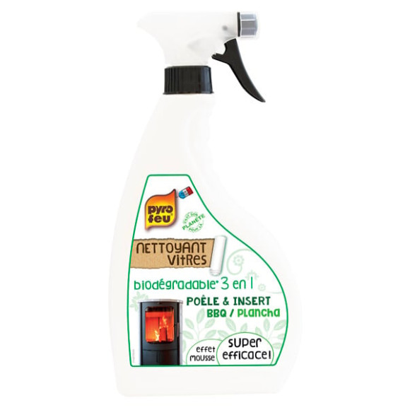 Nettoyant vitres foyers inserts biodegradable pulvÃÂ©risateur 500 ml