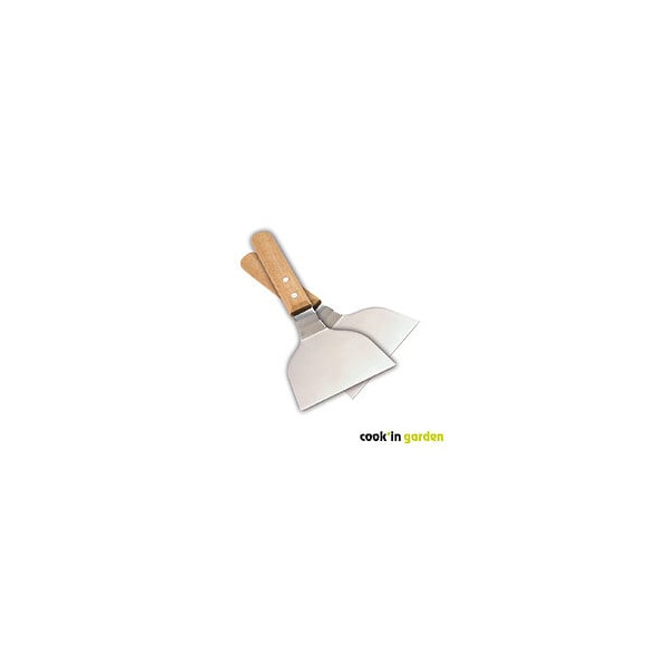 lot de 2 spatules plancha