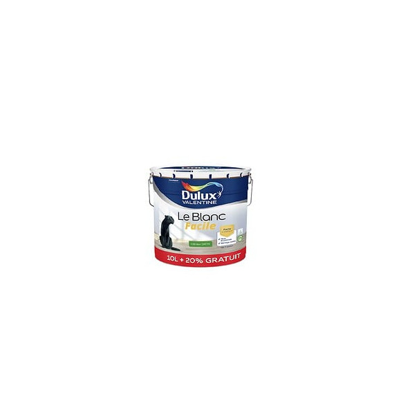 Peinture Le Blanc Facile - Satin - 10L+20%