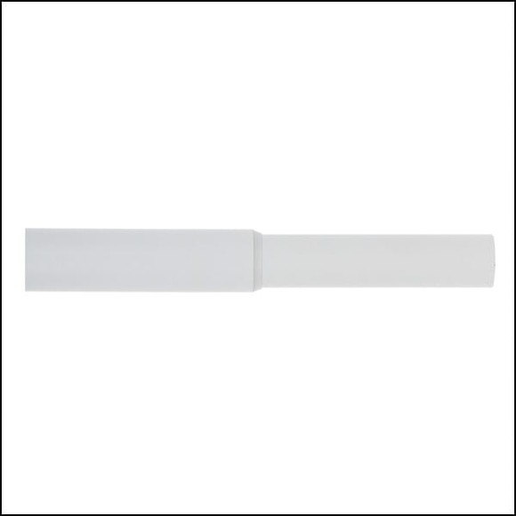 TRINGLE METAL D.28mm 2m40 - 4m00 BLANC MAT